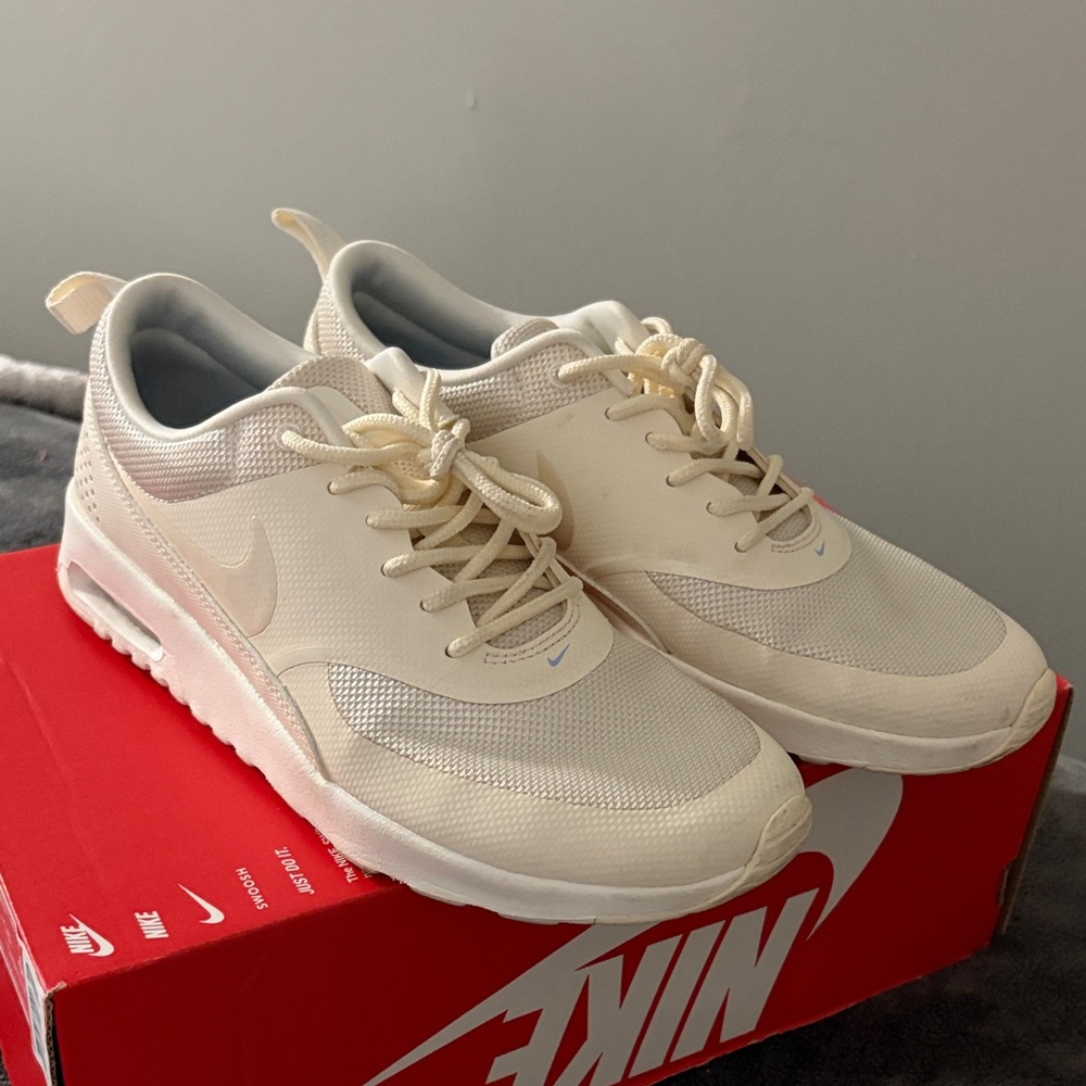 Nike Beige Athletic Shoes